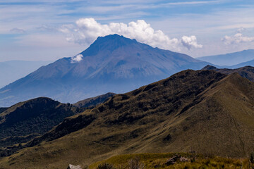 Obraz na płótnie Canvas Ecuadorian Andean landscapes