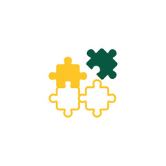 Puzzle symbol vector file 