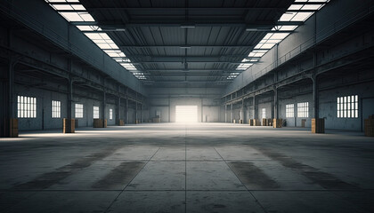 Obraz premium parking garage