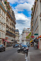 Facade of Parisian building