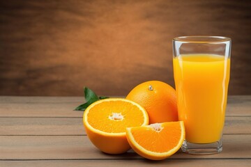 Naranjada, refreshing drink with orange juice