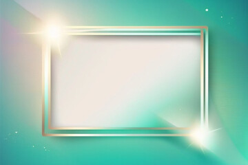 Frame on light background