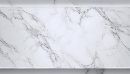 Close up of white marble texture background, Generative AI