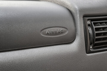 Airbag icon in car. Airbag Sign