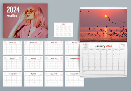 Calendar Templates – Browse 1,819 Stock Photos, Vectors, and Video | Adobe Stock