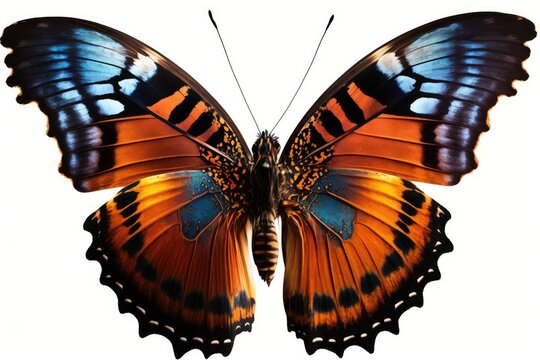Fototapeta butterfly isolated on white
