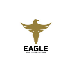 Eagle logo icon design vector template