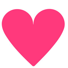 Heart Love flat illustration art 