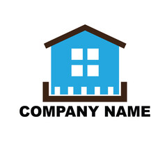 house logo for apartment city and property