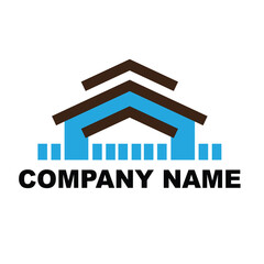 house logo for apartment city and property