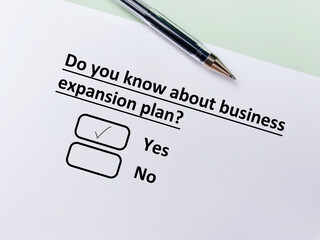 Obraz premium Questions about business