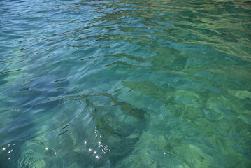 cruise toward a blue cave, Hakodate, Hokkaido 