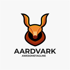 Aardvark Colorful Logo Design