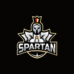 Spartan e sport Logo Design