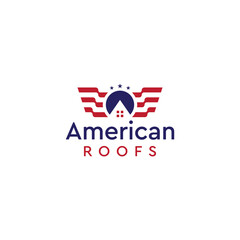 American real estate logo design
