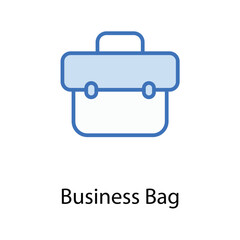 Business bag icon design stock illustration