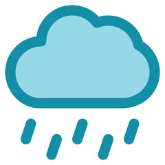 rain icon for illustration
