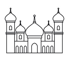 muslim mosque facade