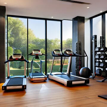 10. A Home Gym With State Of The Art Equipment3, Generative AI