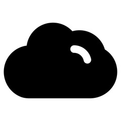 cloud icon for illustration