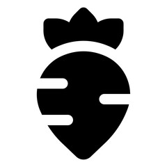 turnip icon for illustration