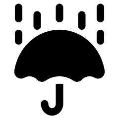 umbrella icon for illustration