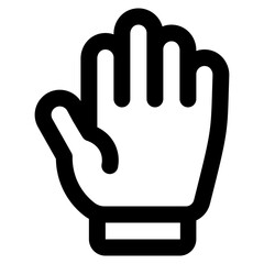 Obraz premium glove icon for illustration