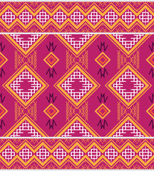 African Ethnic damask seamless pattern background. geometric ethnic oriental pattern traditional. Ethnic Aztec style abstract vector illustration. design for print texture,fabric,saree,sari,carpet.
