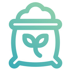 fertilizer icon for illustration