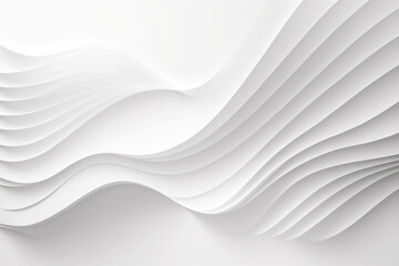 Obraz premium wave abstract white background lines text space