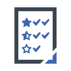 Rating feedback icon