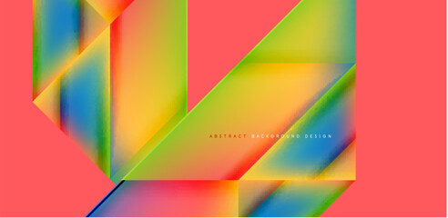 Dynamic bright lines abstract background, stripes with fluid colors, liquid gradients. Vector Illustration For Wallpaper, Banner, Background, Card, Book Illustration, landing page