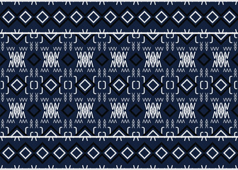 Simple ethnic design. traditional pattern African art It is a pattern geometric shapes. Create beautiful fabric patterns. Design for print. Using in the fashion industry.