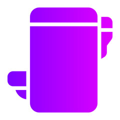 bin gradient icon