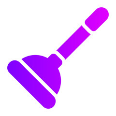 plunger gradient icon