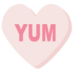 Valentine Candy Heart 