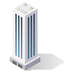 isometric building