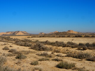 Bardenas Reales en Navarra