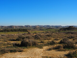 Bardenas Reales en Navarra