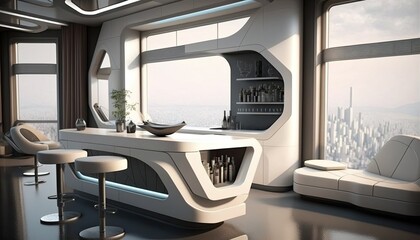 Hytech modern interior bár where the good stories begin and where they will continue