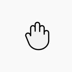 Pointer Cursor Icons. Clicking and Grab Hand Pixel Icon.     