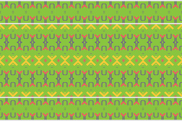 The geometric ethnic pattern design. traditional patterned wallpaper It is a pattern geometric shapes. Create beautiful fabric patterns. Design for print. Using in the fashion industry.
