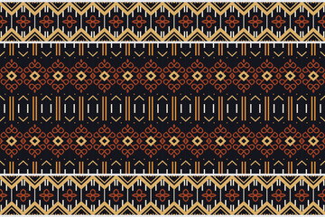 Tribal pattern vector. traditional pattern African art It is a pattern geometric shapes. Create beautiful fabric patterns. Design for print. Using in the fashion industry.