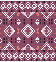 African Ethnic floral seamless pattern background. geometric ethnic oriental pattern traditional. Ethnic Flower style abstract vector illustration. design for print texture,fabric,saree,sari,carpet.