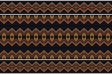 African Ethnic floral seamless pattern background. geometric ethnic oriental pattern traditional. Ethnic Flower style abstract vector illustration. design for print texture,fabric,saree,sari,carpet.