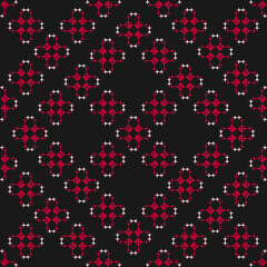 Fototapeta na wymiar Seamless Pattern with ornament. Abstract texture designs can be used for backgrounds, motifs, textile, wallpapers, fabrics, gift wrapping, templates. Design Paper For Scrapbook. Vector.