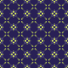 Seamless Pattern with ornament. Flowers texture designs can be used for backgrounds, motifs, textile, wallpapers, fabrics, gift wrapping, templates. Vector