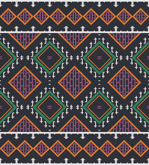 Ethnic design drawing background. traditional patterned vector It is a pattern geometric shapes. Create beautiful fabric patterns. Design for print. Using in the fashion industry.