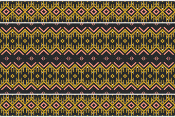 Ethnic pattern design. traditional patterned Native American art It is a pattern geometric shapes. Create beautiful fabric patterns. Design for print. Using in the fashion industry.
