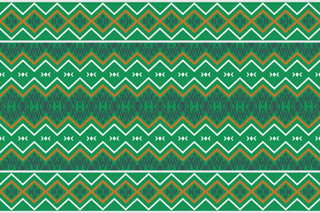 Ethnic pattern vector. traditional pattern design It is a pattern geometric shapes. Create beautiful fabric patterns. Design for print. Using in the fashion industry.